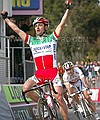 Tirreno-Adriatico: 10/16 maart 2004<br />4e etappe, Bettini pakt de etappe en de leiding in het algemeen klassement<br />foto: Marketa Navratilova/Cor Vos 2004